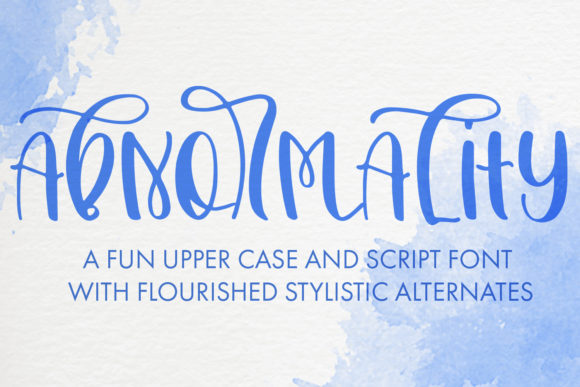 Abnormality Font: Elegant Script for Craft Projects