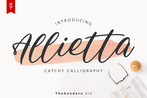 Allietta: A Script Font for Real-World Design