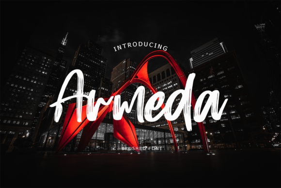 Armeda: A Beautiful Handwritten Font
