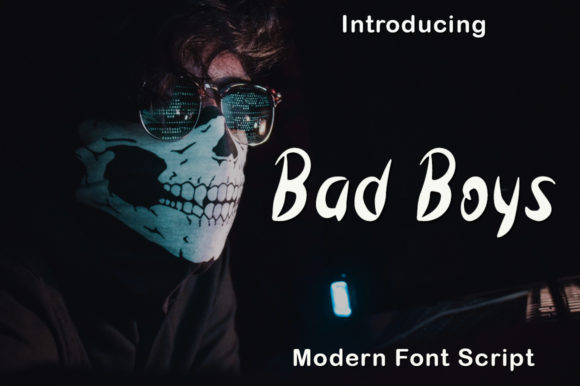 Bad Boys Font for Web Design