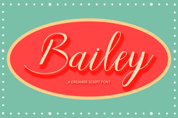 Bailey: A Flowing Handwritten Font