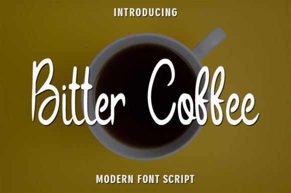 Bitter Coffee Font for Bold Campaigns