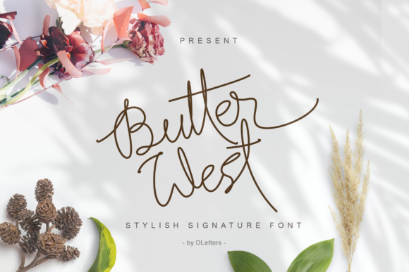 Butter West: A Font That Elevates Your Brand