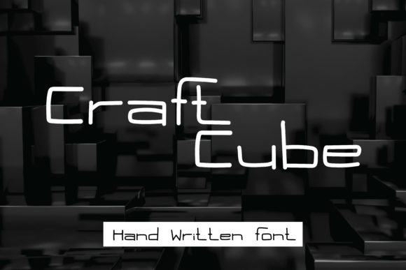 Craft Cube: A Handwritten Font for Elegant Design