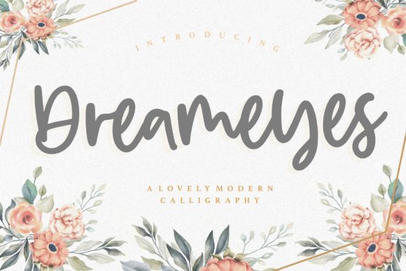 Dreameyes: A Quirky Handwritten Font