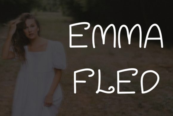 Emma Fled: A Joyful Font for Creative Campaigns