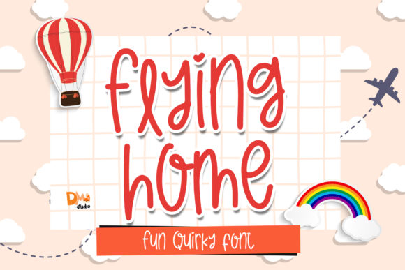 Flying Home Font Review
