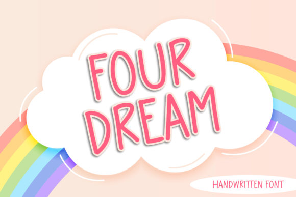 Four Dream Font: Handwritten Elegance for Crafters