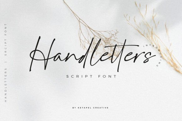 Handletters: A Timeless Handwritten Font
