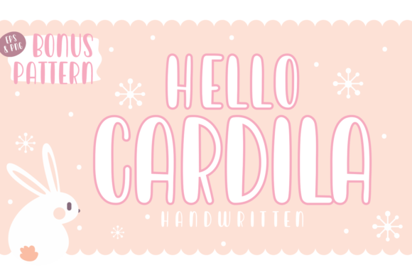 Hello Cardila: A Playful Font for Creative Projects