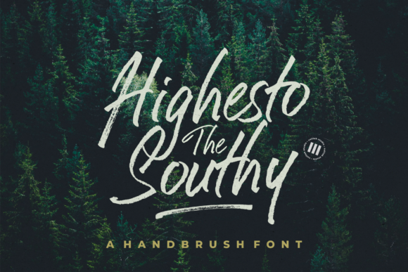 Highest the Southy Font for Editorial Design