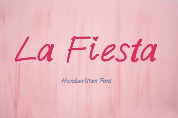 La Fiesta: A Flowing Font for Elegant Design