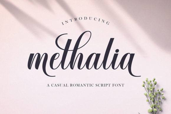 Methalia: A Font for Polished Branding