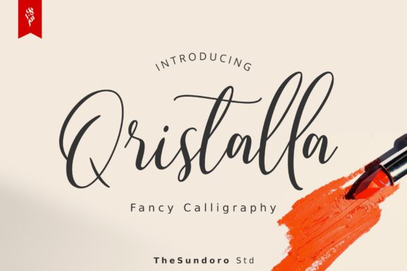 Qristalla: Elegant Script Font for Business