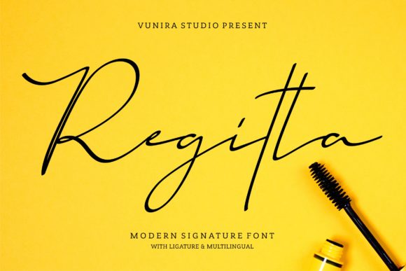 Regitta: A Elegant Font for Business