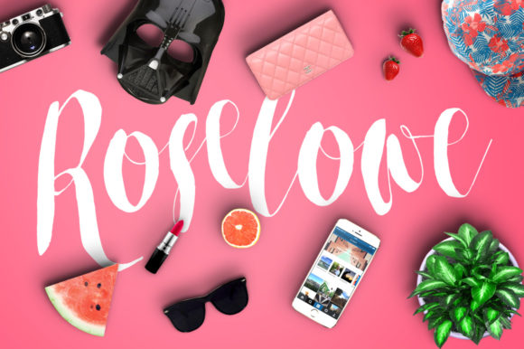 Roselowe Font: Elegant Script for Web Design