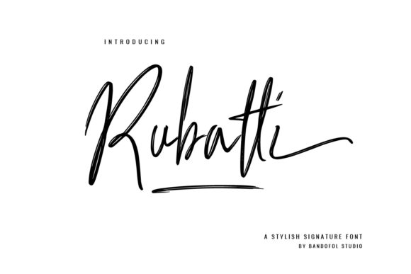 Rubatti: Elegant Script for Business Branding
