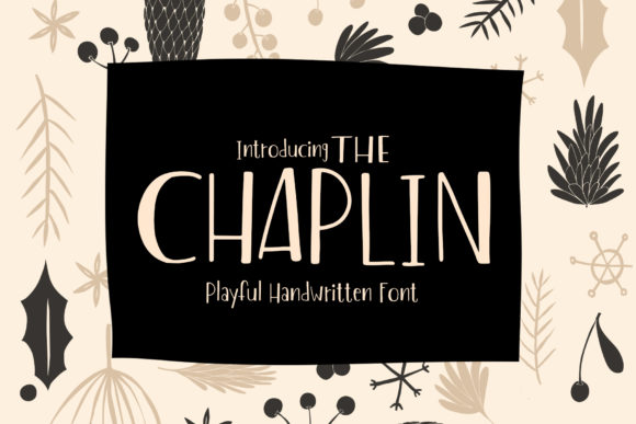 The Chaplin Font: A Handwritten Touch for Editorial Design