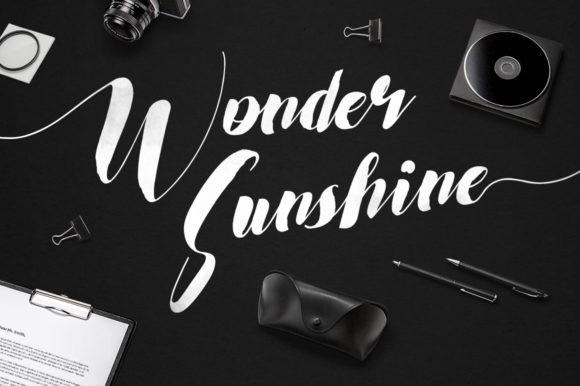 Wonder Sunshine Font for Business