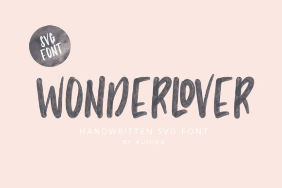 Wonderlover Font for Creative Projects